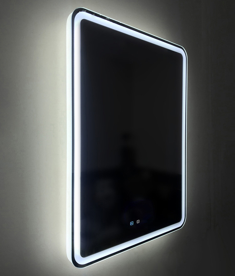 Зеркало BelBagno Marino 100 SPC-MAR-1000-800-LED-TCH-SND с подсветкой с голосовым управлением и подогревом