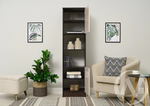 Пенал к столу КС №3 (УПКФ) (Дуб беленый/Дуб венге)