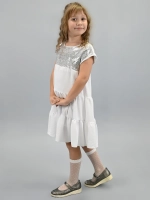 Платье нарядное для девочки с пайетками