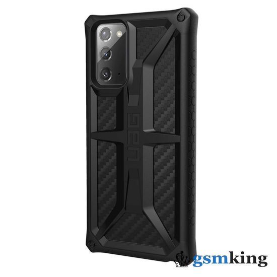UAG Monarch Kevlar® Series Case for Samsung Galaxy Note 20 Carbon Fiber (Чёрный)212191114242