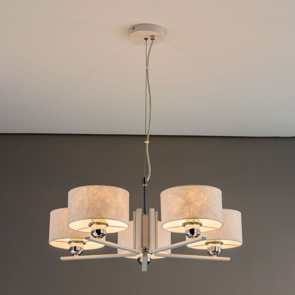 Citilux Тильда CL469150 Люстра подвесная с абажурами Белая