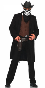 Костюм ковбоя-мертвеца Reaper Cowboy (Размер: M-L) (Цвет: черный)