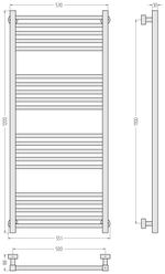 Сунержа Модус PRO 1200х500