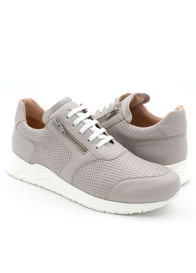 1101M Мужские кеды (Темно-бежевый)