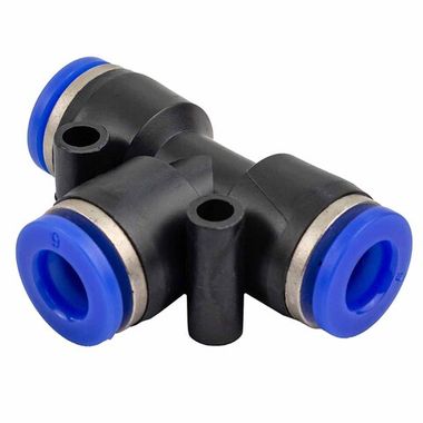 Фитинг T-образный для пластиковых трубок 6мм Forsage F-SPE06