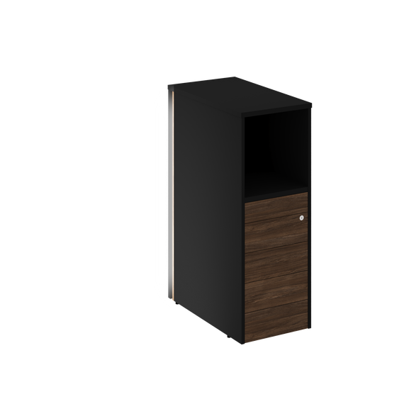 Оникс Тумба с подсветкой 5 ящиков TIP-ON завершающая, левая O.R-TV-5 TIP.S (L)  436*767*1185