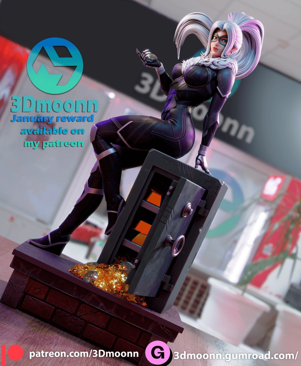 Фигурка Чёрная кошка Фелиция Харди Black Cat Felicia Hardy