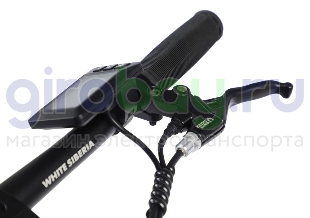 Электровелосипед WHITE SIBERIA SLAV PRO 1000W 48V/13A Elki Green (зеленый) фото  17 фото №19