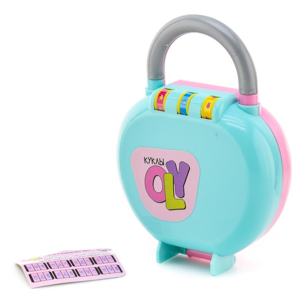 Куколка OLY в кепке/в шляпе в чемоданчике. Мальчик 8см, ВВ3860 арт.3381-1 (Bondibon)