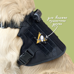 Нашивка на одежду, патч, шеврон на липучке "Pittsburgh Penguins" 8,5х8,1 см