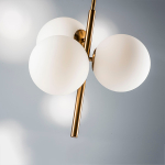 815031 Люстра CROCO 3х40W E14 ЛАТУНЬ