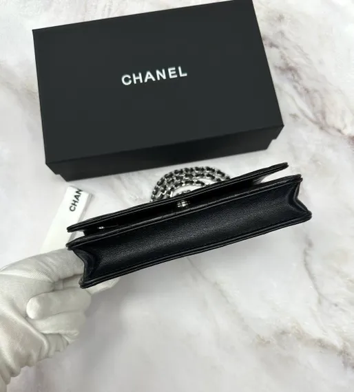 Классическая сумка-кошелек на цепочке Chanel Wallet On A Chain