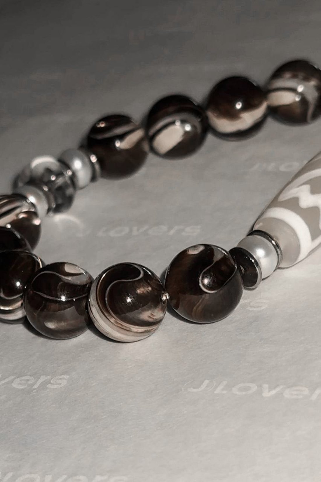 Набор: браслет с бусиной Дзи