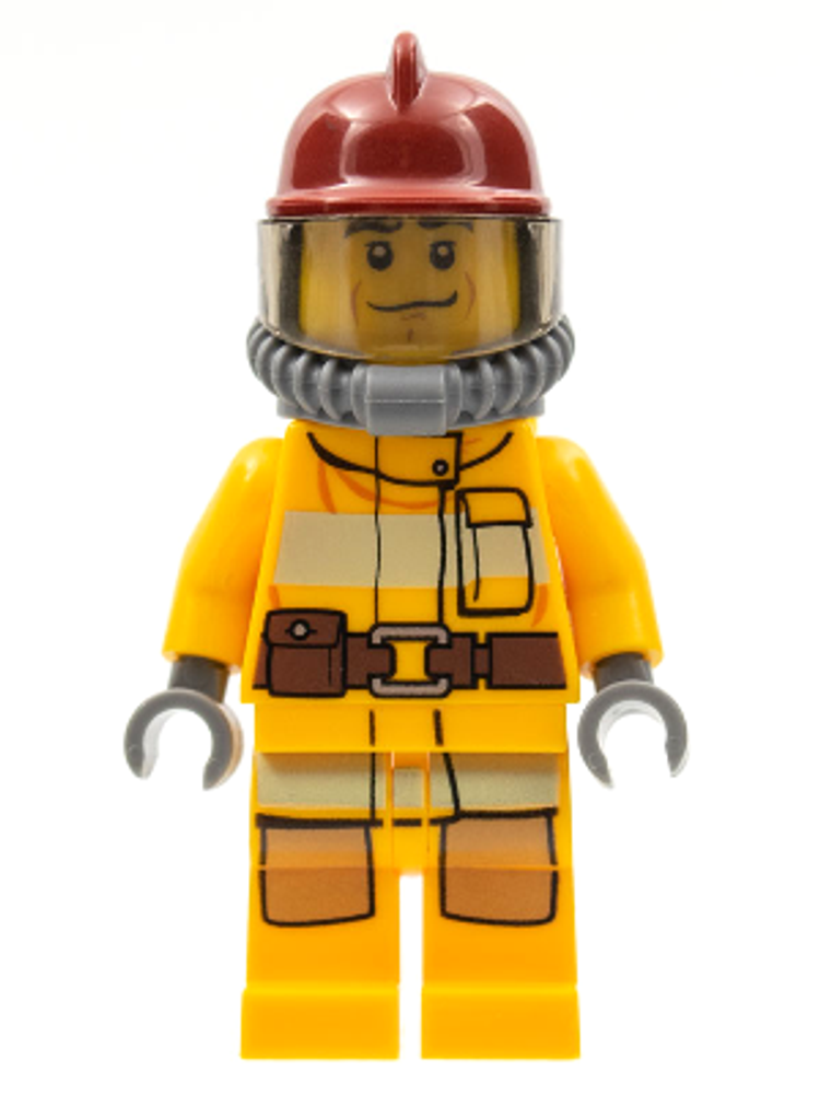 Минифигурка LEGO cty0307 Пожарный