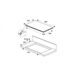 Индукционная варочная панель Bertazzoni P906IM3G5NE