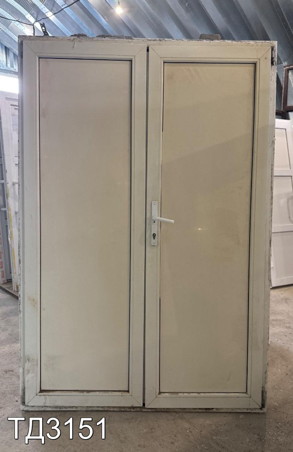 Дверь пластиковая межкомнатная Б/У 2020(в) x 1370(ш)