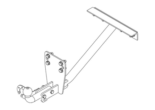 Фаркоп для УАЗ 31512(469), 31514, 463, Hunter 2003- Тип шара: A. Нагрузки: 1500/75 кг, UAZ-10