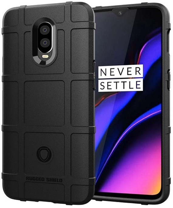 Чехол для OnePlus 6T цвет Black (черный), серия Armor от Caseport