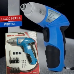 Шуруповерт аккумуляторный. Электрическая аккумуляторная отвертка.