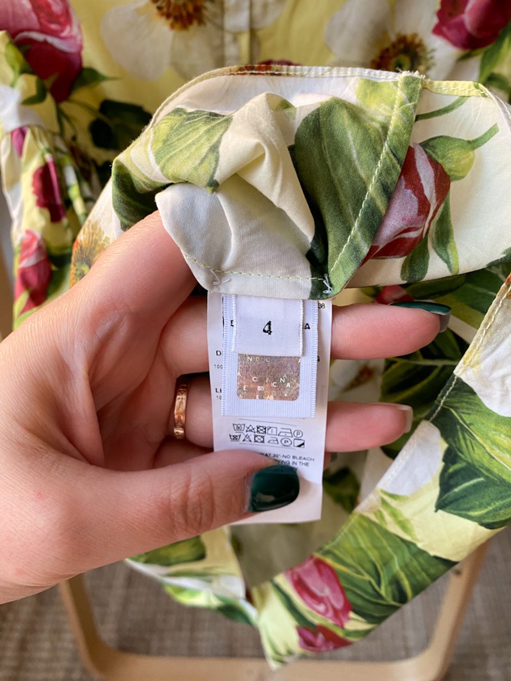 Хлопковое платье Dolce&Gabana, 104