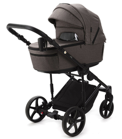 Детская коляска Adamex Zico New 2 в 1 ZN-TK21 TIP (ТЕМНО-БЕЖЕВЫЙ)