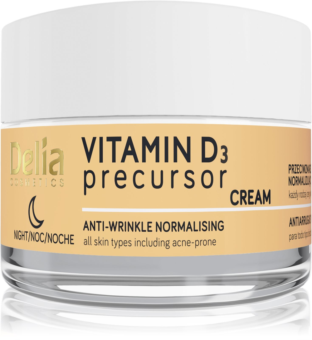 Delia Cosmetics Vitamin D3 Precursor - ночной крем от морщин /   50  ml  / GTIN 5906750800752