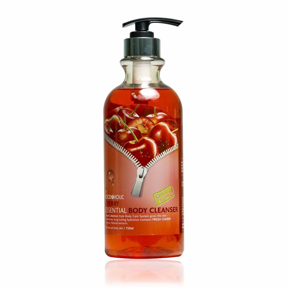 Гель для душа с экстрактом вишни FOODAHOLIC Cherry Essential Body Cleanser 750 мл