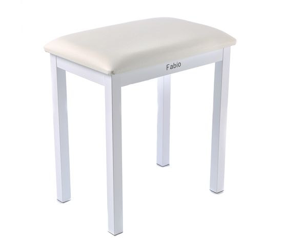 Банкетка для пианино Fabio D-90H Белая