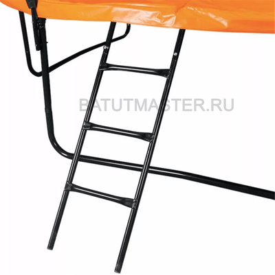 Батут детский с сеткой с внутренней сеткой и лестницей, диаметр 5 фт.