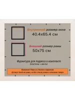 Рамка для постера и фотографий 40x65