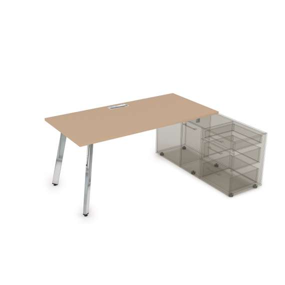 10СТО.089 Стол с тумбой опорной (1400*800*750)