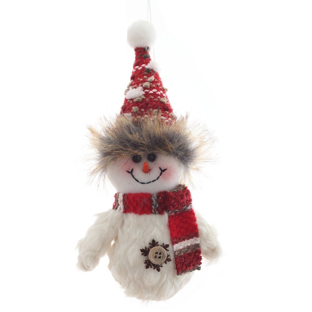 GAEM Снеговик подвесной, L10 W6 H19 см, 2в.