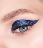 Сияющая цветная подводка для глаз LuxVisage Metal Hype Eyeliner - 03 Sapphire Blue
