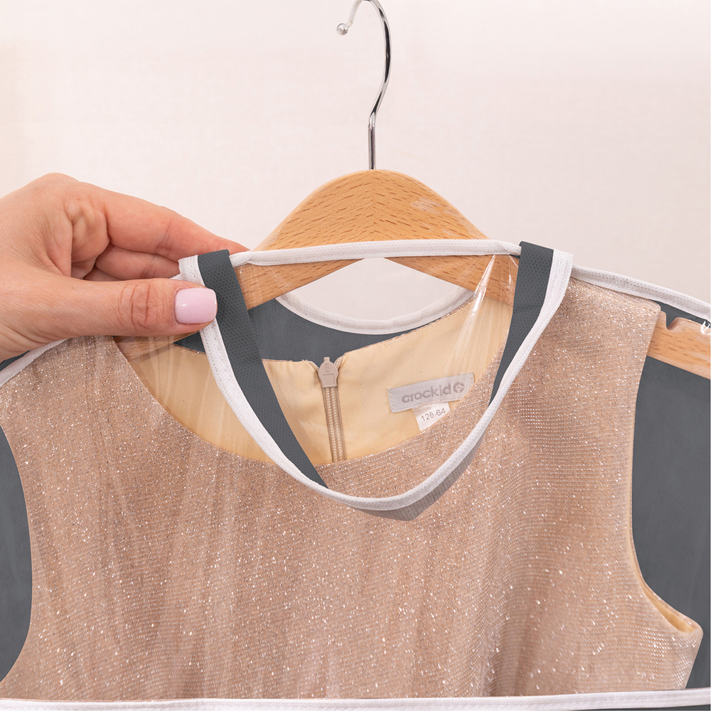 Детский чехол с карманами 80х50. Без принта