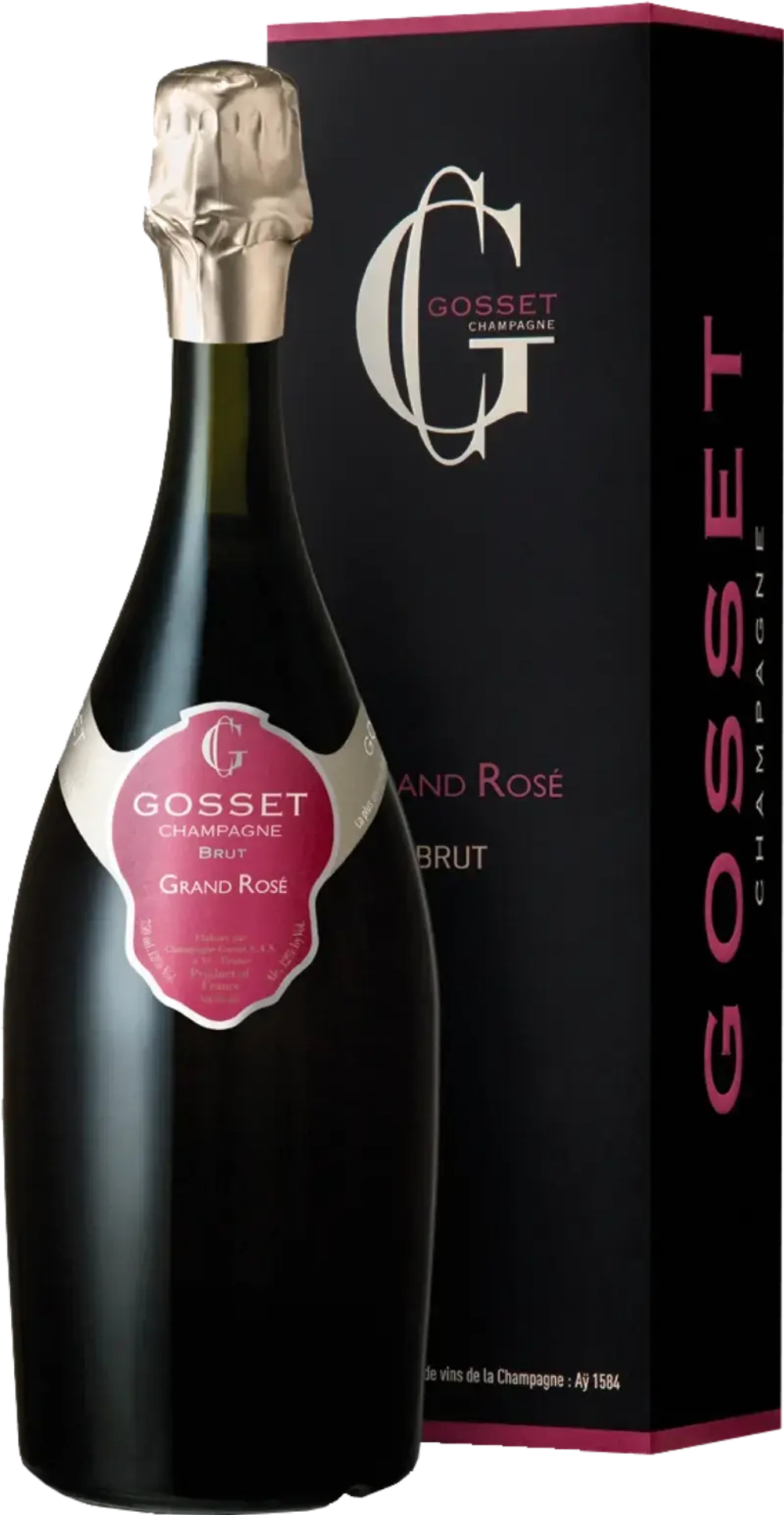 Gosset, Brut Grand Rose, gift box