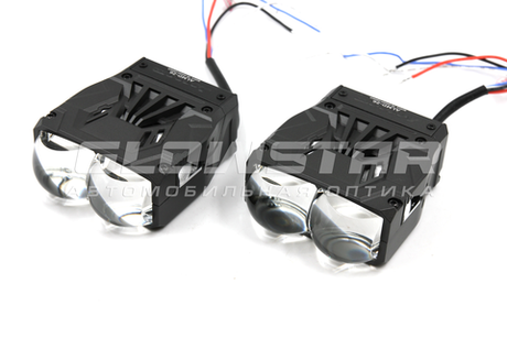 Aozoom Доп.фара ALMD-26 12V 66/80W 5500K (комплект, 2шт)