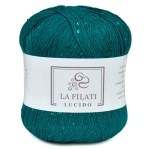 Пряжа Lucido, 100г, 445м, 90%хлопок, 10%микропайетки, (цена за 1 шт)