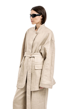 Костюм из крапивы OVSYANKA Beige