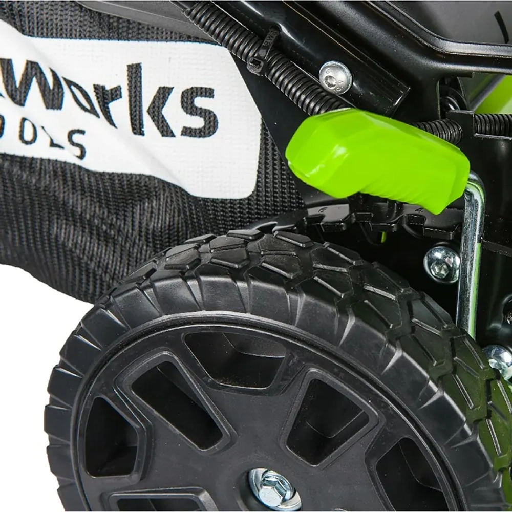 Аккумуляторная газонокосилка Greenworks GD60LM46SPK4 60V 60В (1 x 4 Ач, ЗУ) нож 46 см, 2502907UB