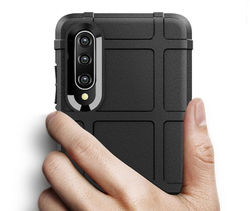 Чехол для Huawei P30 цвет Black (черный), серия Armor от Caseport