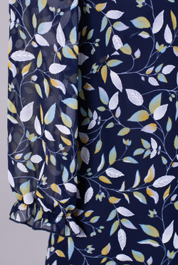 Платье женское 3831ВПБ, листок бирюза #284ЛБ053831ВПБ