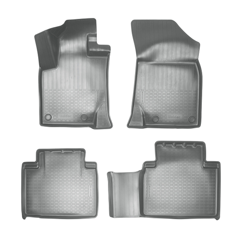 Ковры в салон Norplast/Unidec для Geely Atlas PRO (2021-) Полиуретан, Серый, арт.NPA11-C24-030-1-G