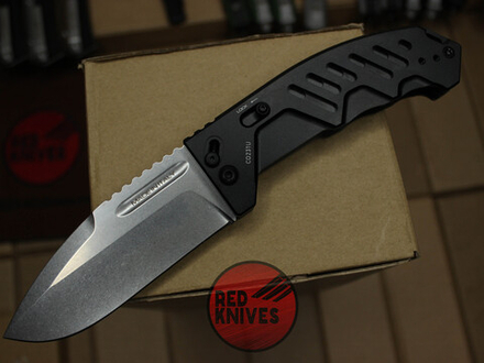 Нож Extrema Ratio RAO C - рукоять черная алюминий, клинок стоунвош