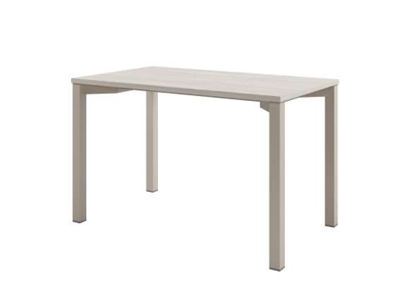 Стол 1200х700х750 на металлокаркасе D-30 Акация Морава/Кашемир серый