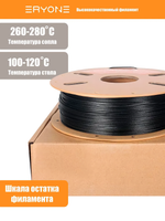 Пластик Eryone PC (Polycarbonate) 1.75mm,1kg/roll Black