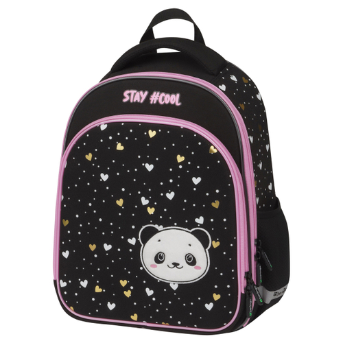 Ранец Berlingo Expert Plus "Cool panda" 38*29*15см, 2 отделения, 2 кармана, анатоми
