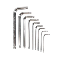 Набор ключей TORX Г-образных, 9пр.(Т10,15,20,25,27,30,40,45,50),в блистере Forsage##Помощник P010K