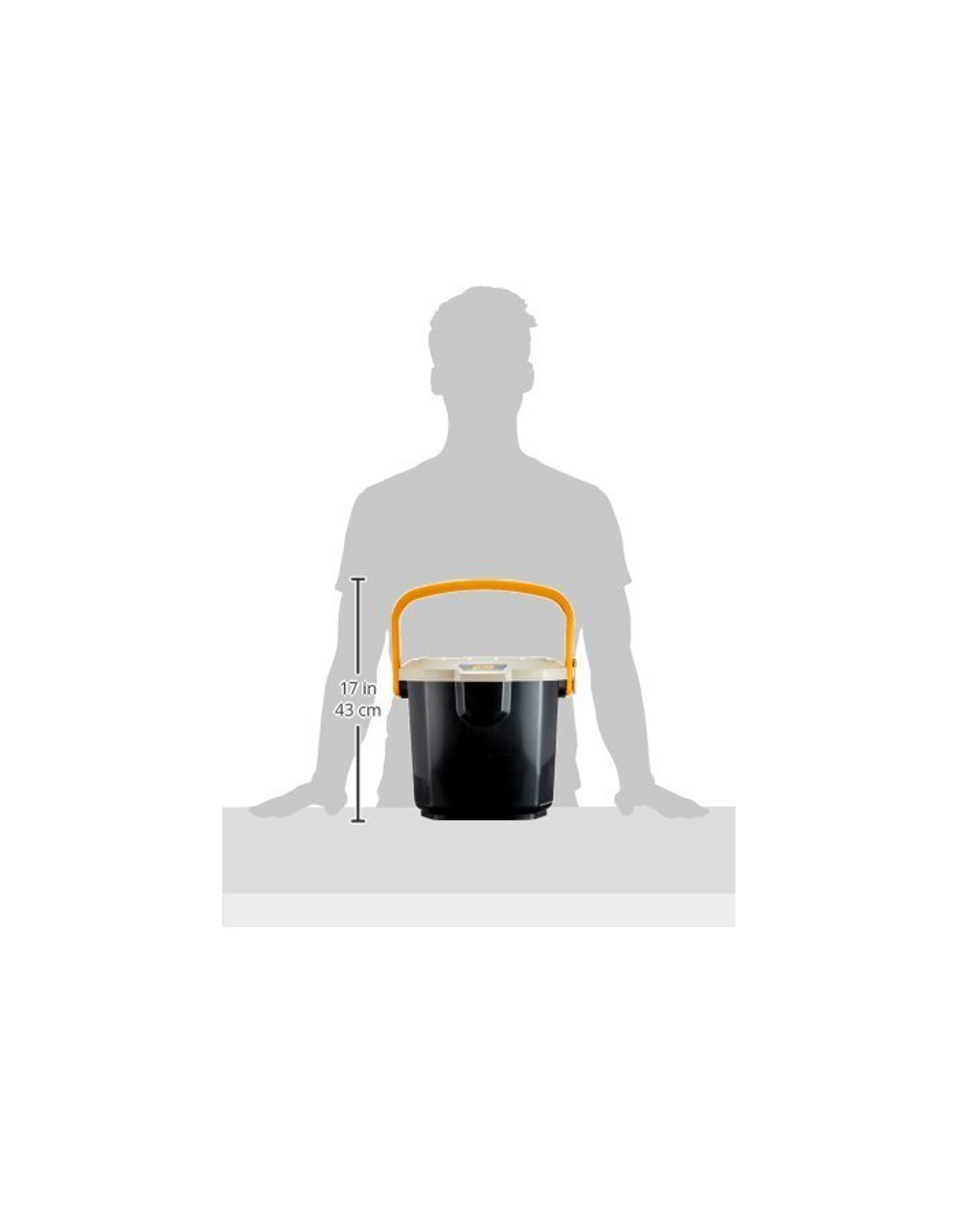 Ящик экспедиционный IRIS RV BOX Bucket 15B, ORCHER/BLACK, 15 литров 34x31,5x27,5 см.