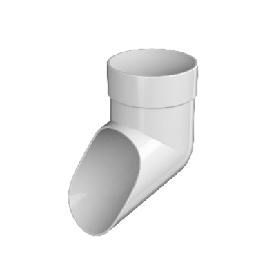 ТН ОПТИМА слив трубы, белый