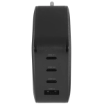 Сетевое зарядное устройство Ugreen CD224 USB-A + 3xUSB-C 65 Вт GaN Tech Fast Charger EU, черный (70774)